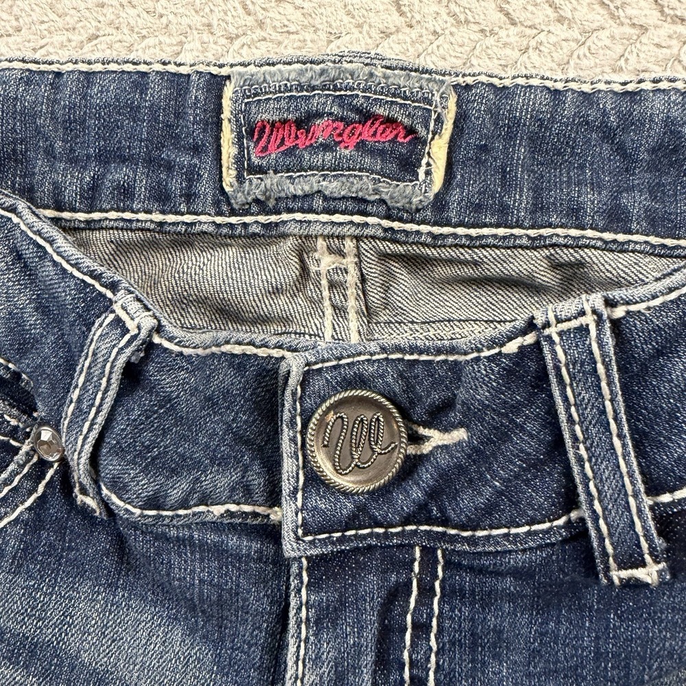 Wrangler Denim Cowgirl Jeans‎ Tall Juniors 1/2X34 (27x34) Flap Pocket Western - Picture 5 of 16
